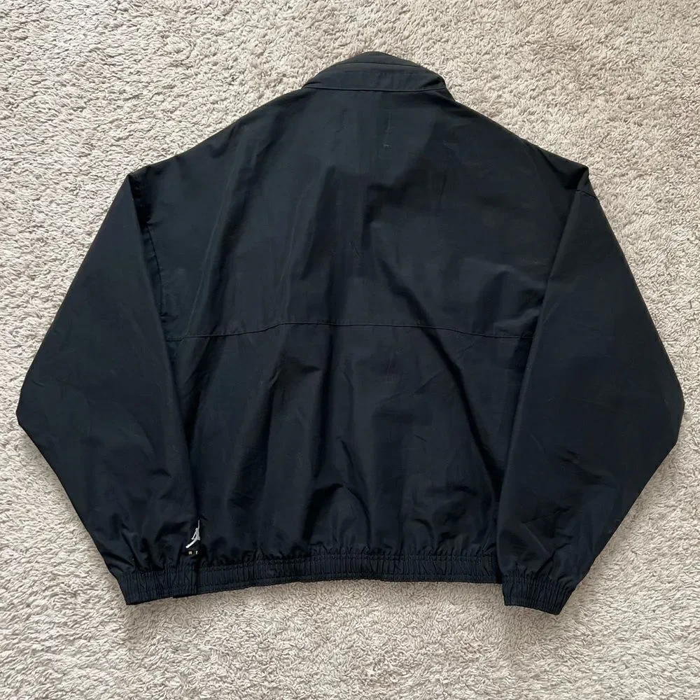 Nike Air Jordan Jumpman Full Zip Windbreaker Jacket Black